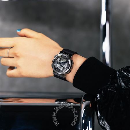 قیمت و خرید ساعت مچی مردانه زنانه کاسیو (CASIO) جی شاک مدل GM-S110-1ADR اسپرت | اورجینال و اصلی