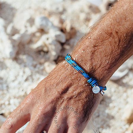 قیمت و خرید دستبند باز مردانه زنانه مشترک تریوا(TRIWA) مدل Ocean Plastic Bracelet Turquoise اسپرت (ورزشی) | اورجینال و اصلی