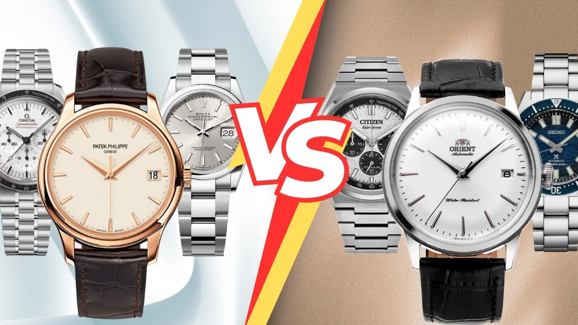 خرید ساعت سوئیسی یا ساعت ژاپنی - swisswatch vs japanwatch