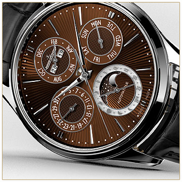 Jaeger-LeCoultre unveil the Master Ultra Thin Perpetual Enamel Chestnut