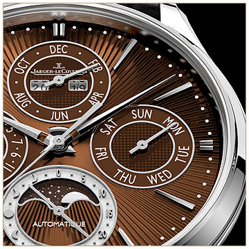 Jaeger-LeCoultre unveil the Master Ultra Thin Perpetual Enamel Chestnut